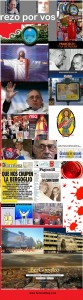 Collage del papa peronista. Por Ale Agostinelli (2013)