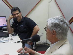 Con Jorge Alfonso Ramirez, cofundador del APRA y coconductor del Observatorio Racionalista