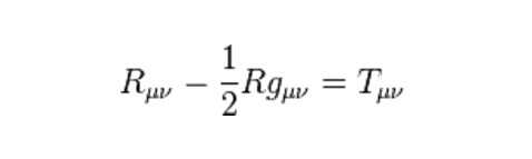 Resultado de imagen de Las ecuaciones de campo de la relatividad general