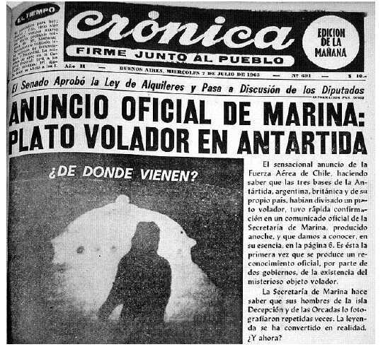 1965: cuando los ovnis invadieron la Antartida – Factor el Blog ...