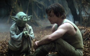 Yoda y Luke