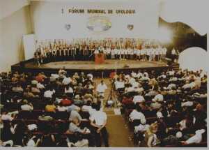 Forum Mundial de Ufología celebrado en Brasilia, 1997. Foto: Jose Nussbaum Junior.