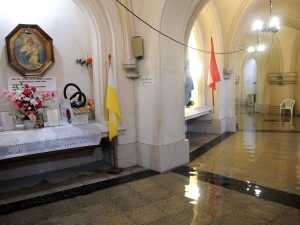 2014: La Basílica de Luján colmada nuevamente de agua