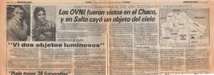 ovnis en chaco 1985