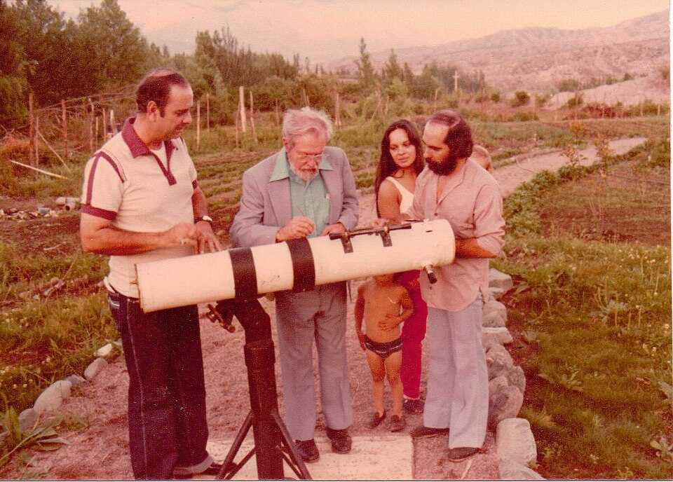 Hynek en el Potrerillo. Foto: Luis Reinoso, 1980